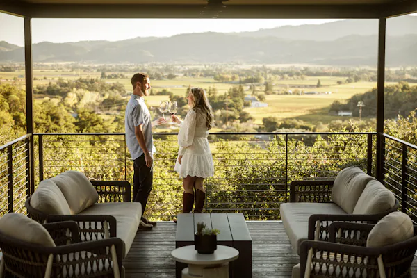 people in nature, outdoor furniture, leisure, chair, balcony, honeymoon