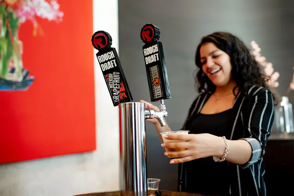 alcoholic drink, logo, barware, beer tap, liquor, beer