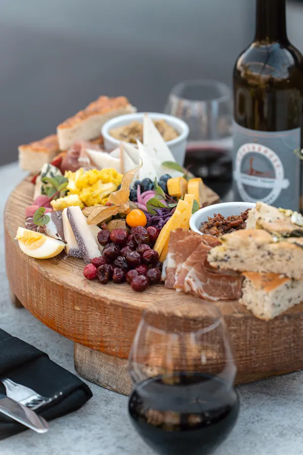 food, tableware, ingredient, bottle, cheese, alcoholic drink