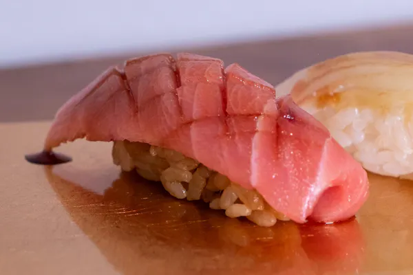 food, sushi, fish slice, ingredient, seafood, sashimi