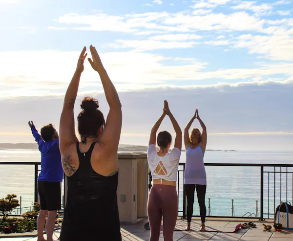 physical fitness, exercise, leisure, yoga, people in nature, fun