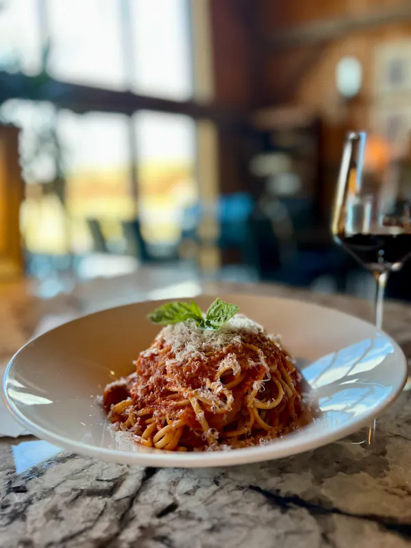 food, tableware, ingredient, pasta, spaghetti, dishware