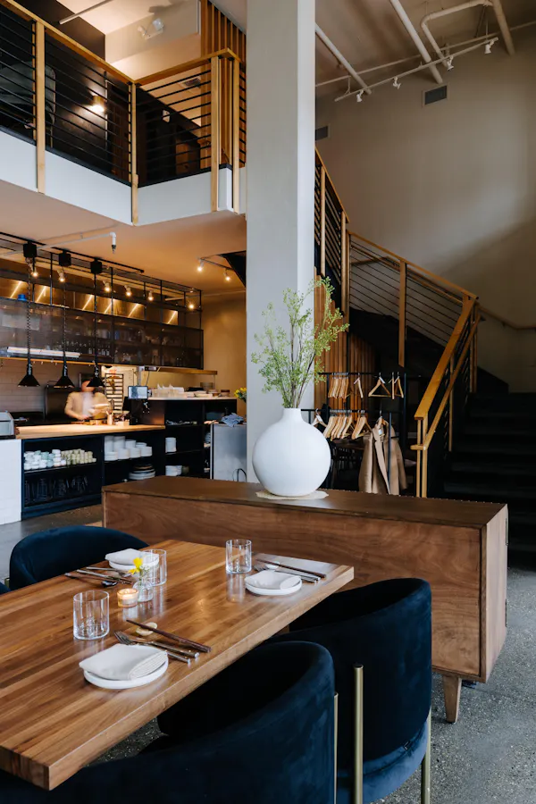 wood, furniture, flooring, chair, restaurant, varnish