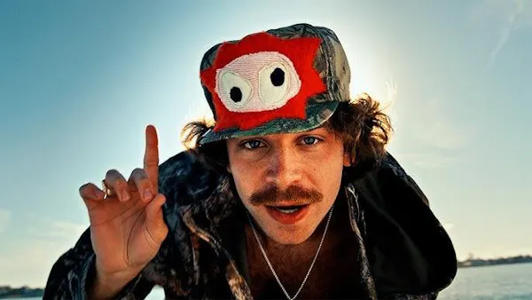 headgear, facial hair, moustache, facial expression, beard, cap