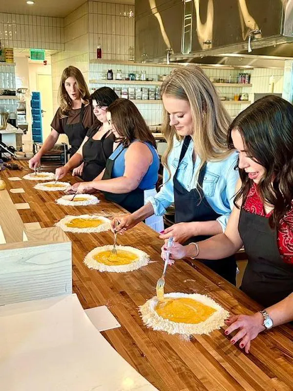 cooking, table, apron, cook, countertop, food