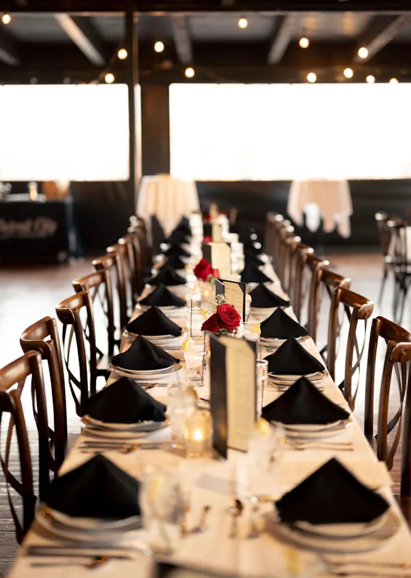 furniture, restaurant, chair, banquet, tablecloth, rehearsal dinner