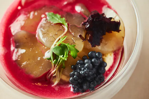 food, tableware, ingredient, fruit, produce, soup