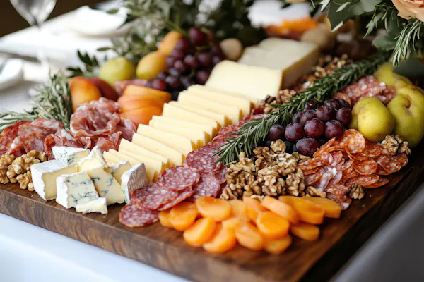 food, ingredient, fruit, tableware, cheese, produce