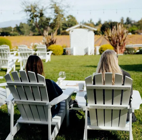 furniture, outdoor furniture, chair, outdoor table, lawn, umbrella