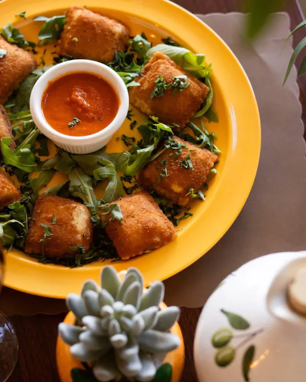 food, tableware, ingredient, fried food, finger food, cooking