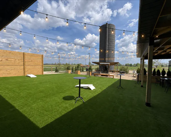 lawn, shade, pole, artificial turf, outdoor furniture, park