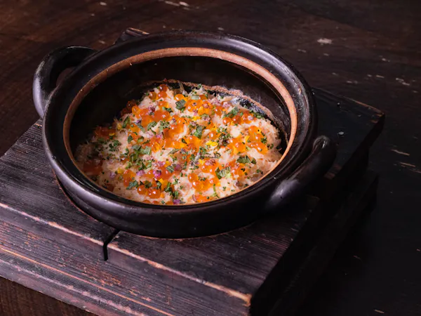 food, cookware and bakeware, ingredient, recipe, rice, cooking