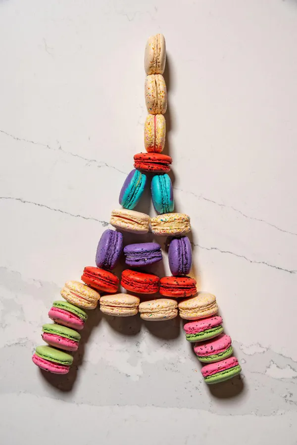 macaroon, finger food, sandwich cookie, food, dessert