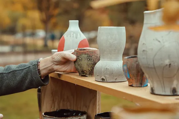 pottery, ceramic, stoneware, craft, vase, serveware