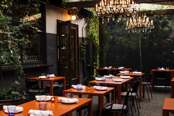 table, furniture, property, plant, building, chair