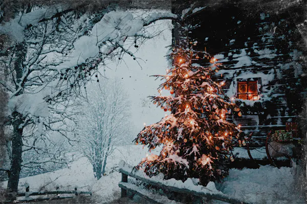 winter, branch, snow, twig, freezing, frost