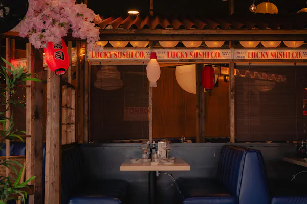 lighting, light fixture, restaurant, night, lantern, varnish