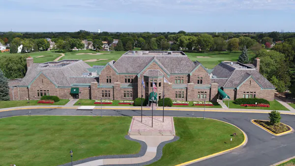 estate, lawn, mansion, bird's-eye view, park