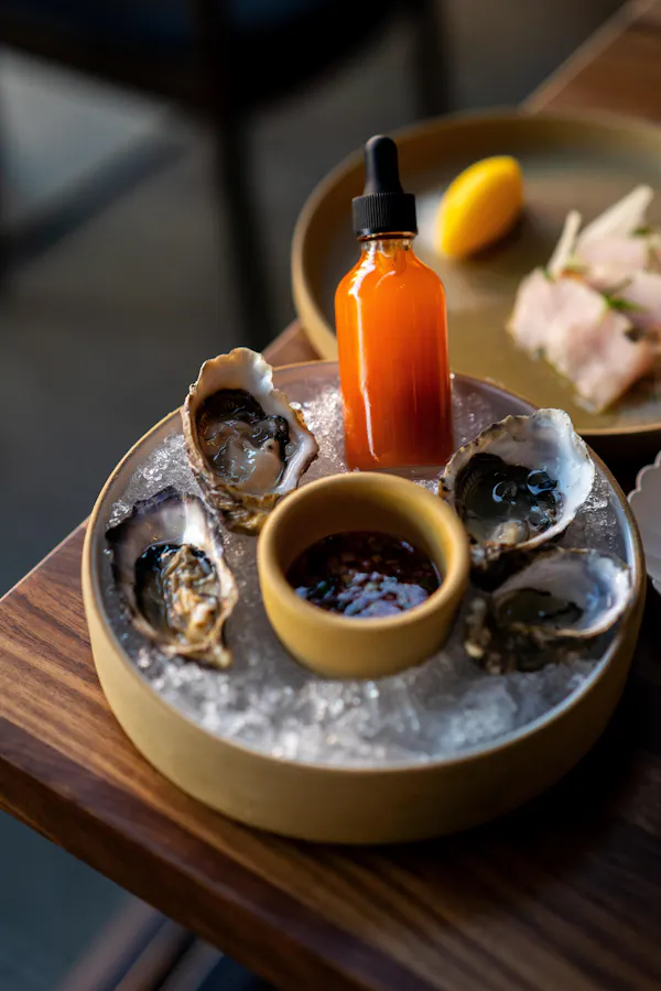 food, tableware, table, century egg, ingredient, fluid