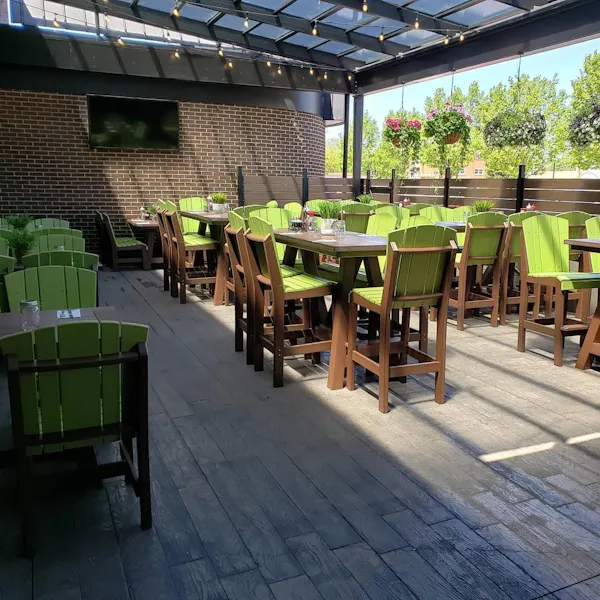 table, furniture, plant, outdoor table, wood, chair