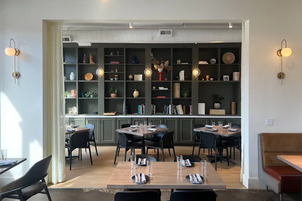 furniture, ceiling, table, kitchen & dining room table, room, restaurant
