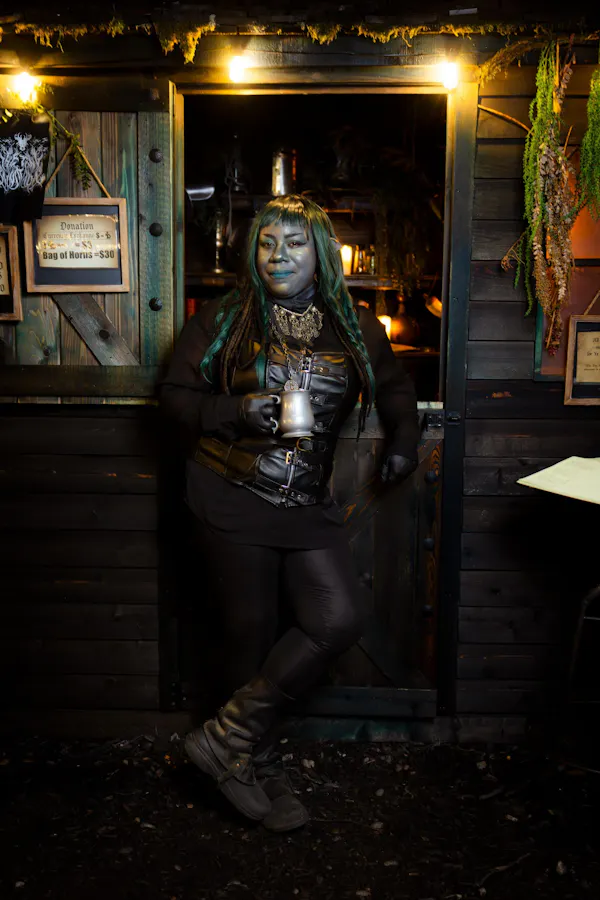 standing, art, flash photography, darkness, midnight, personal protective equipment