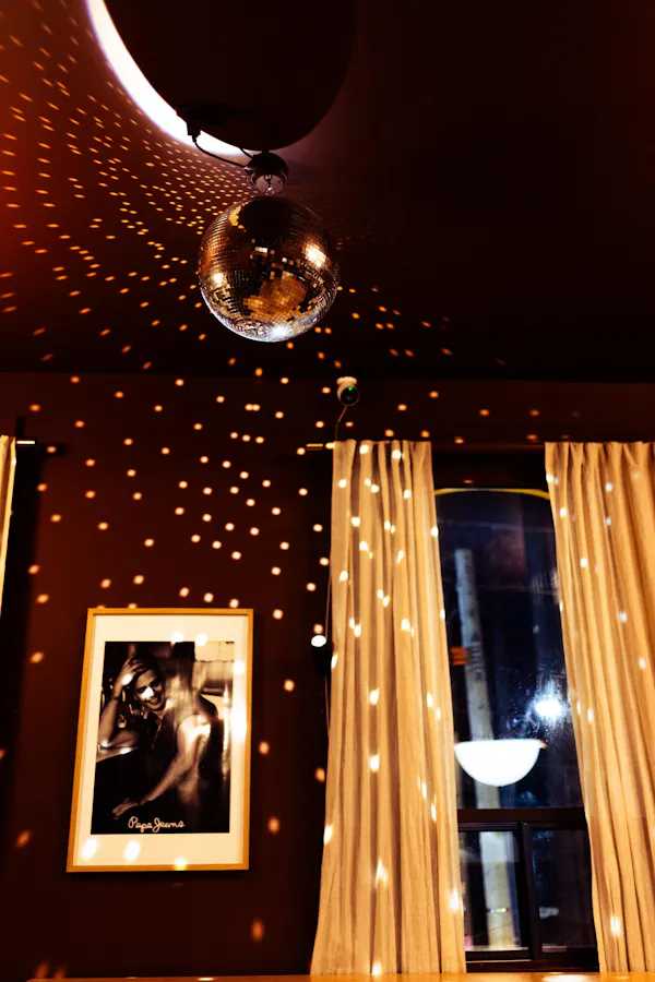 lighting, ceiling, light fixture, orange, decoration, night