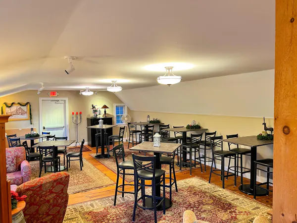 furniture, flooring, table, floor, wood, ceiling