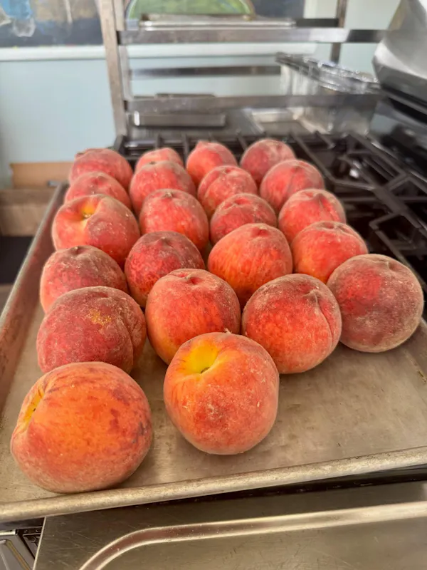 food, fruit, produce, natural foods, peach, apricot