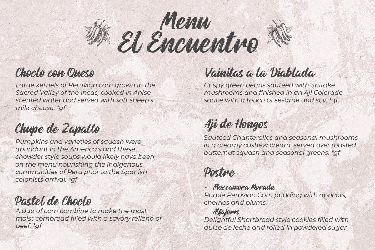 Q'ero Restaurant Empanada Wednesdays Outdoor Encinitas, CA Tock