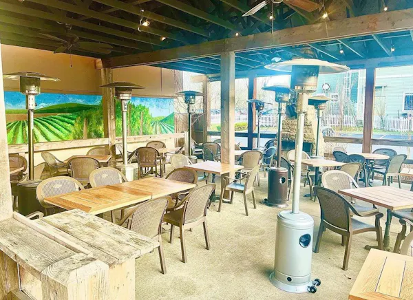 table, furniture, property, plant, chair, leisure