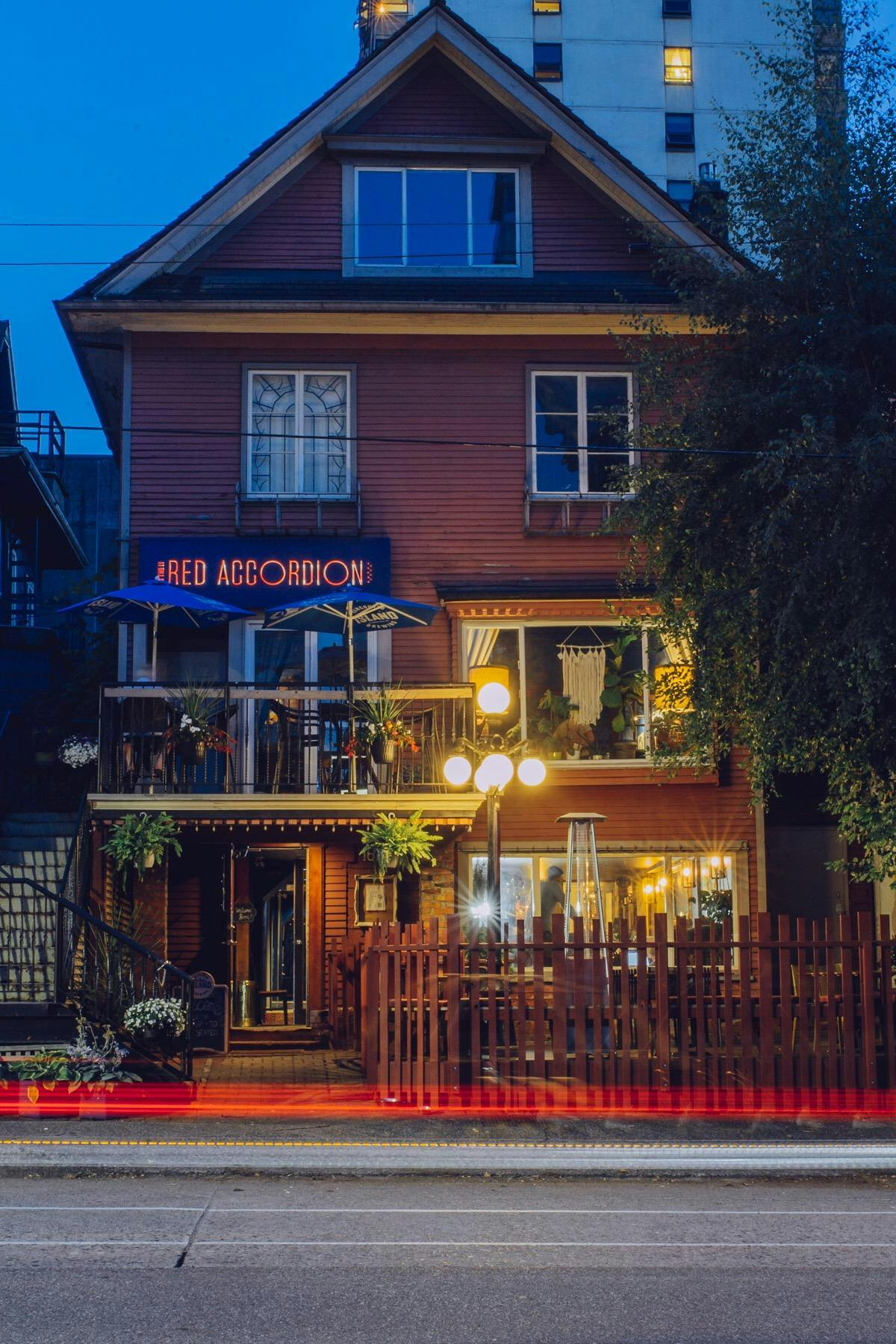 The Red Accordion