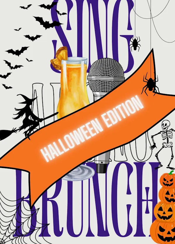 orange, poster, advertising, trick-or-treating, logo, graphic design