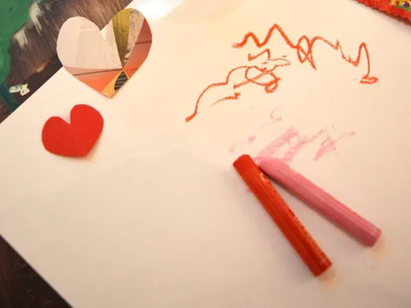 red, paper, heart, paper product, orange, stationery