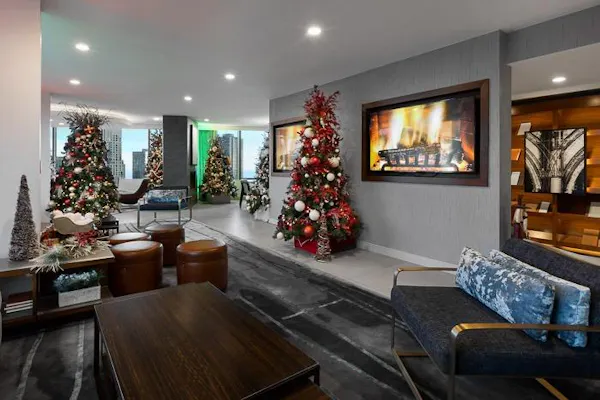 ceiling, furniture, apartment, couch, living room, houseplant