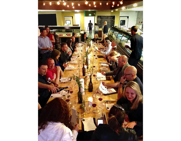 table, food, chair, tableware, sharing, event
