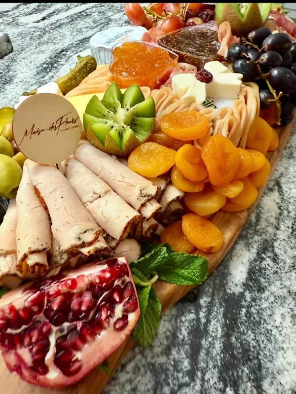 food, fruit, ingredient, produce, tableware, cheese
