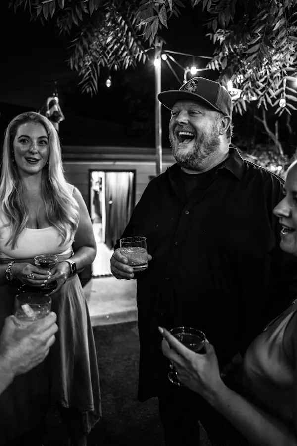 photograph, smile, happiness, hat, facial expression, monochrome photography
