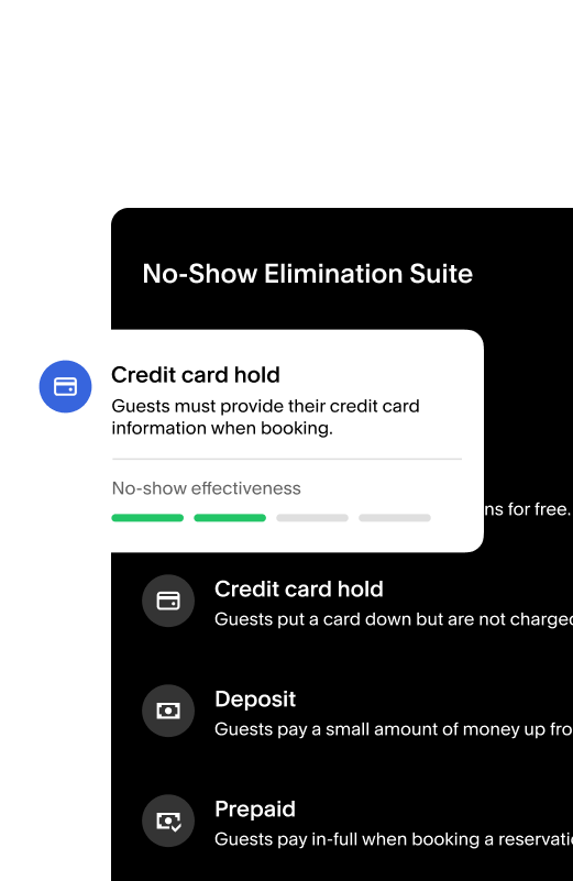 Dashboard UI with credit card hold notification