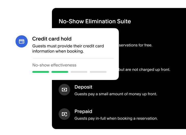 Dashboard UI with credit card hold notification